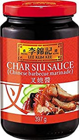 Lee Kum Kee Char Siu Sauce (14 oz - 1 Pack), Honey-Sweet Chinese Barbecue Sauce, Great for Marinades for All Kinds of Meats & Ribs, Barbeques, Glazes