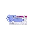The Essentials Disposable Nitrile Gloves, Powder Free, Single Use Non-Sterile Protective Gloves for Various Uses - 300 Count