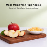 MOCKRAND Freeze Dried Apple Diced,5.29oz/150g,No Sugar Added,Apple Crisps, Freeze Dried Fruit, Fruit Snacks,for Cereal, Yogurt,Cake, Baked
