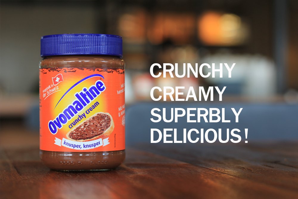 Ovomaltine Crunchy Cream (Chocolate spread)