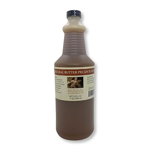 Bakto Flavors Natural Butter Pecan Flavor - 32 FL OZ
