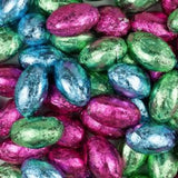 80ct Pastel Foiled Easter Milk Chocolate Eggs - Spring Bulk Candy For Baskets, Egg Hunts, Classroom Parties, Treat Bags, Favors & Holiday Celebrations