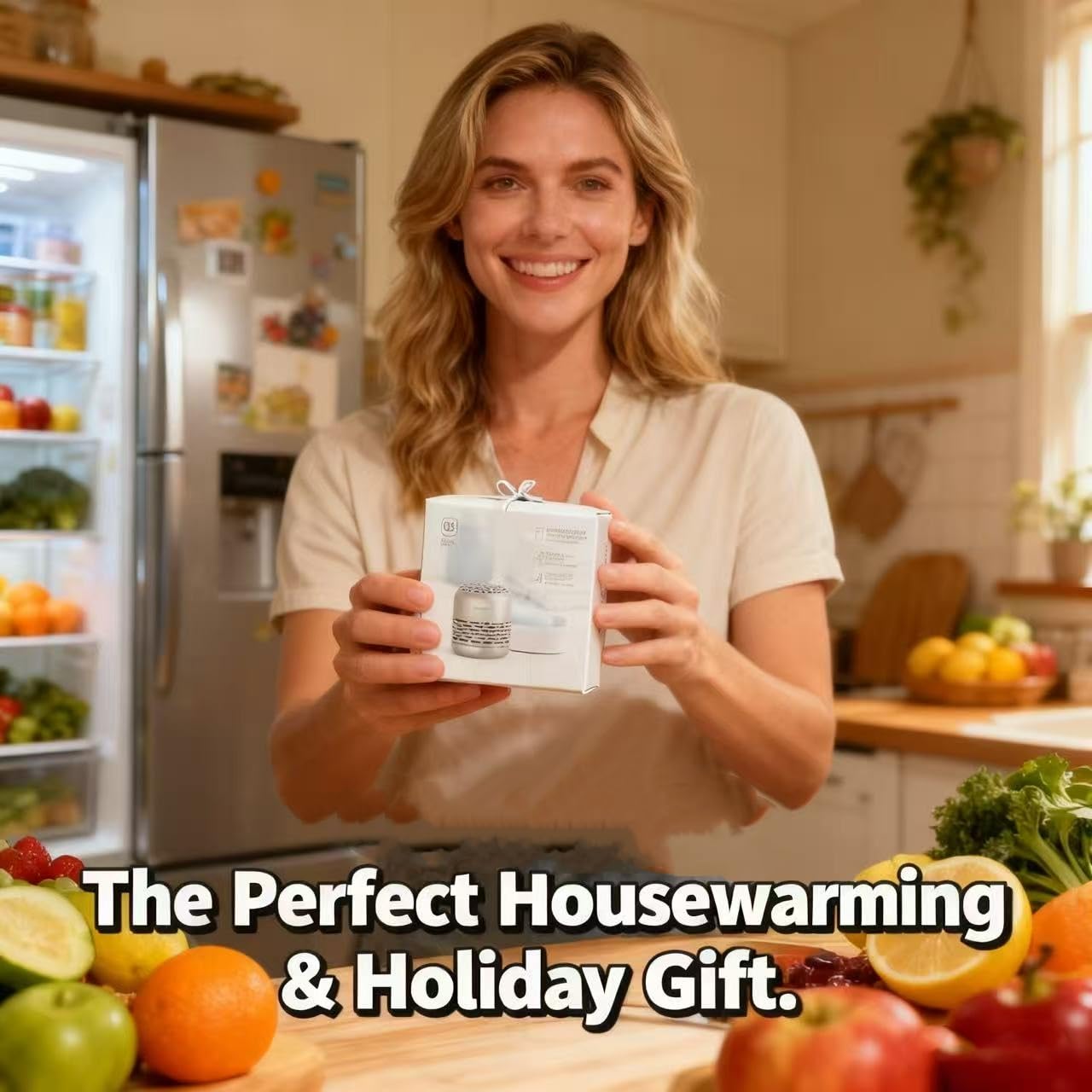 HOMIKE Refrigerator Deodorizer, Odor Eliminator,Last up to 10 Years for Car,Closet,Shoes Cabinet,Fridge and Freezer,Outperforms Baking Soda
