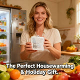 HOMIKE Refrigerator Deodorizer, Odor Eliminator,Last up to 10 Years for Car,Closet,Shoes Cabinet,Fridge and Freezer,Outperforms Baking Soda