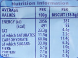 McVitie's Milk Chocolate Hobnobs 262g (Pack of 6)