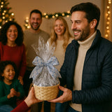 Handcrafted Gift Basket with Chocolates, Cookies, Snacks & Candy. Perfect for Birthdays, Sympathy, Holidays, Clients & Thank You Gifts (Small: $49.99