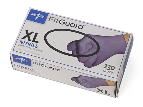 Medline X-Large Dark Blue Protective Glove