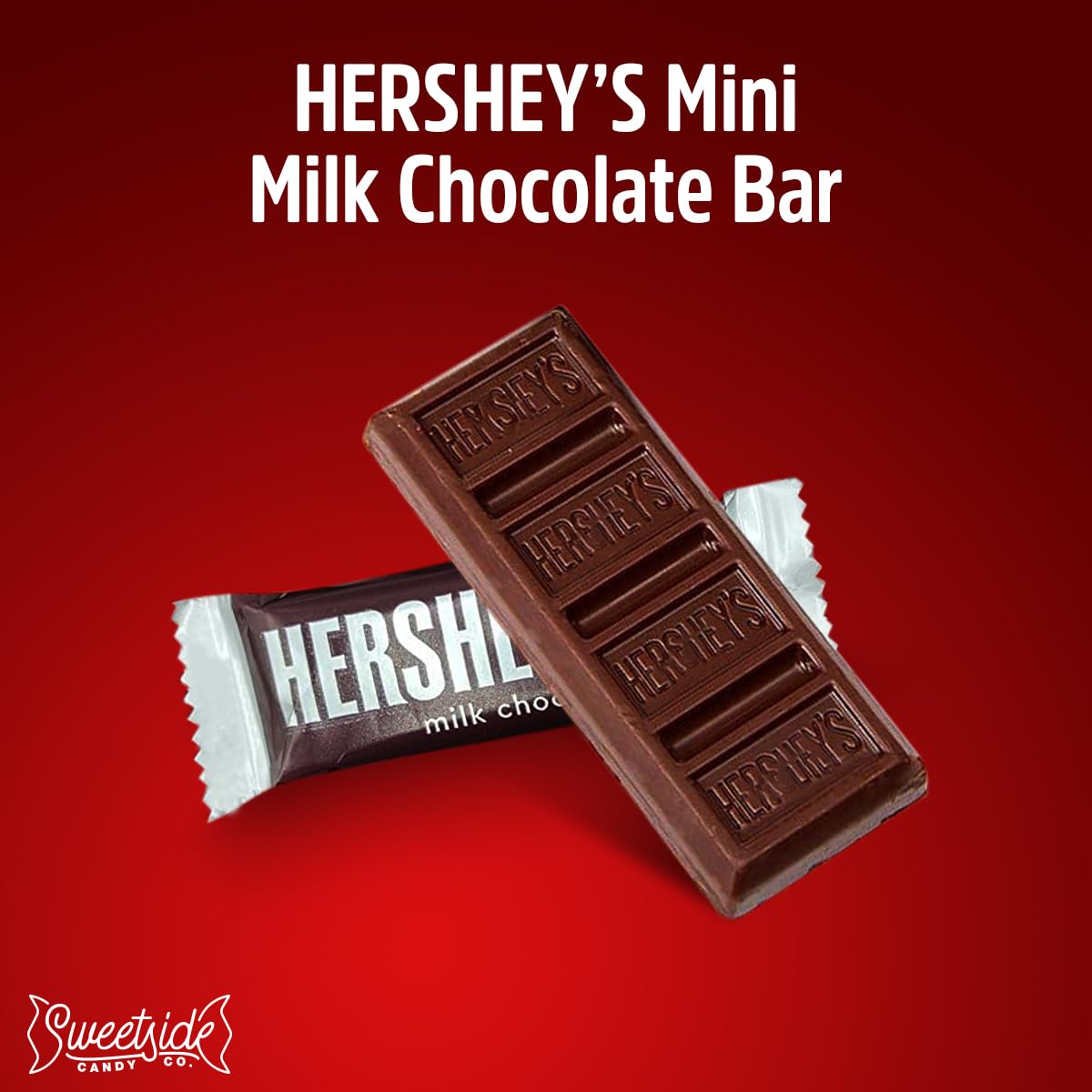 Chocolate Bars - Mini Bars Individually Wrapped Bulk Chocolate - Chocolate Bars for Party, Goodie Bag, Holidays, Valentine's - Kosher, No Gluten (Milk