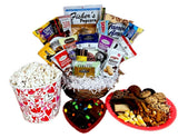 Valentine Day Gift Basket Hand-Crafted stuffed with chocolates, cookies, snacks, candies, Gifts for Women, Love, Families, Appreciation, Men, Thank