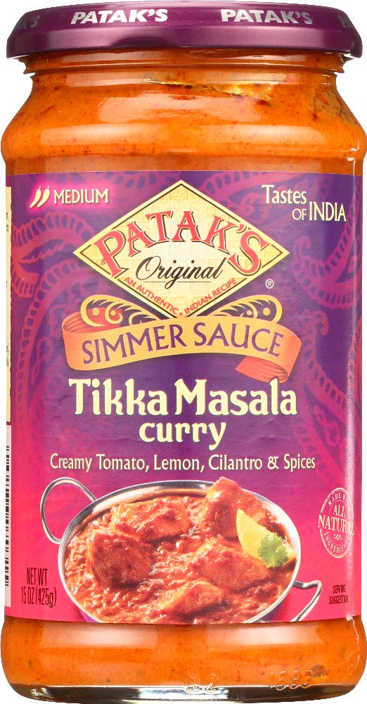 Patak's Tikka Masala Curry Cooking Sauce