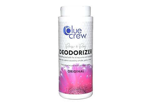 Blue Crew Carpet Room & Rug Deodorizer Original Scent 14 oz Safe for all vacuums and carpeting. Safe for Pets. Biodegradable
