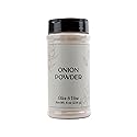 Olive & Vine Onion Powder, Savory Flavor, Seasoning for Soups, Stews, and Sauces, with Rich Tradition, Authentic Taste, For Global Recipes (8 Ounce)