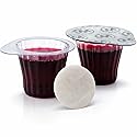 The Miracle Meal Pre-filled Communion Cups and Wafer Set - Box of 100 - Made with Concord Grape Juice & Wafer-Made in the USA