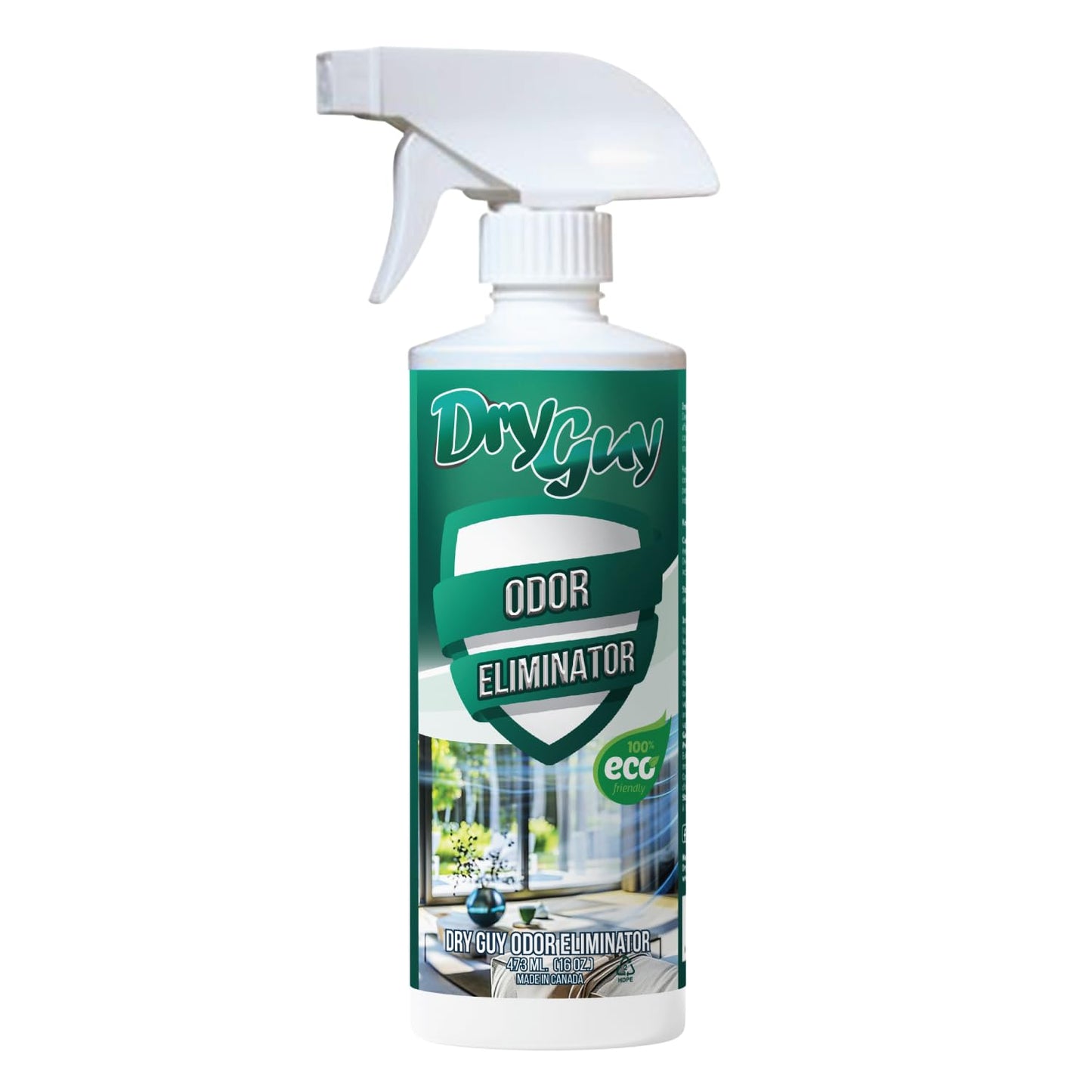 Dry Guy Odor Eliminator - Eco?Friendly Formula Eliminates Deep Odors on Gear, Fabrics, Footwear, Household Surfaces & Carpets - Best for Strong