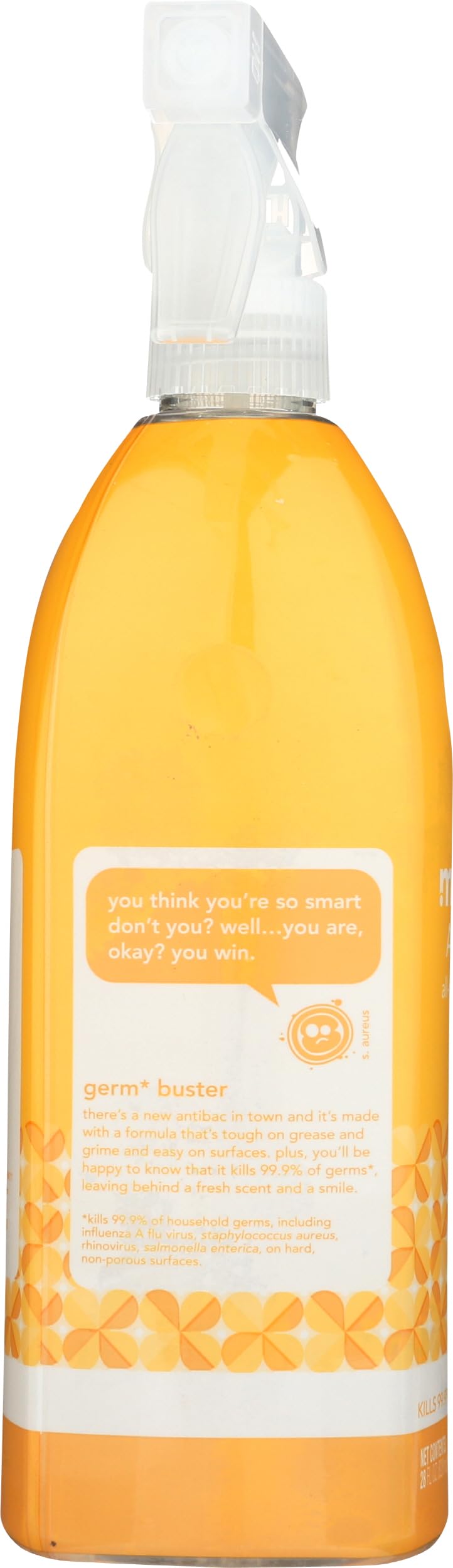 Method Antibacterial All-Purpose Cleaner Spray, Citron, Kills 99.9% of Household Germs, 28 Fl Oz