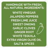 Queen Majesty Jalapeño, Tequila & Lime Hot Sauce, 5 oz - All Natural, Vegan, Kosher, Gluten Free, non GMO, No Sugar, Made in the USA, Award Winning