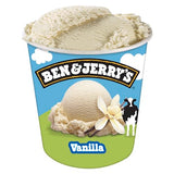 Ben & Jerry's Vanilla Ice Cream Pint 16 oz
