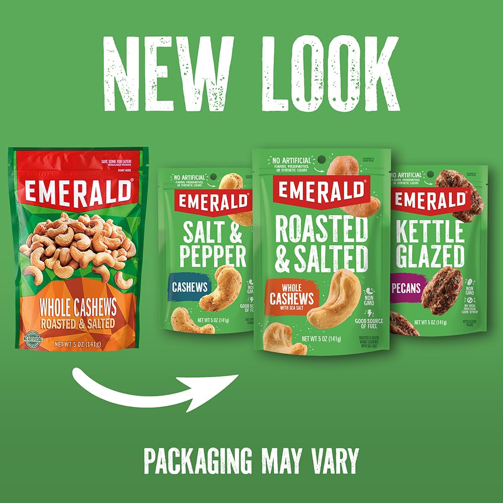 Emerald Nuts Cocoa Roast Almonds (1-Pack), 5 Oz Resealable Bag, Kosher Certified, Non-GMO, Contains No Artificial Preservatives, Flavors or Synthetic