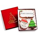 Christmas Cookies, Hand Decorated Vanilla Sugar Cookies, Christmas Gift Basket, Gourmet Holiday Food Gift Box, Christmas Gifts, For Women, Him, Her