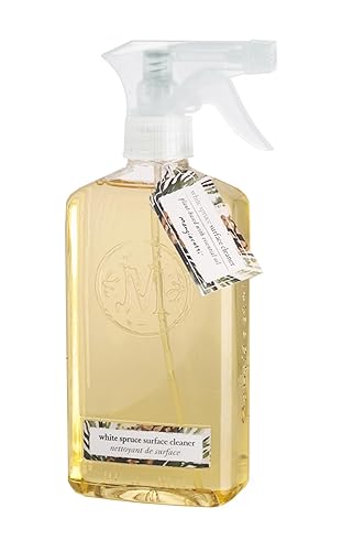 Mangiacotti Kitchen and Bath Surface Cleaner Plant-Based Concentrated Liquid Household Cleanser, 14-Ounce, White Spruce