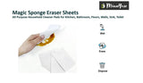MinnYaso 100 Pack Extra Large - Extra Thick - Super Durable Magic Sponge Eraser Sheets 7.25" x 4.5" x 0.12" | All Purpose Household Cleaner Pads