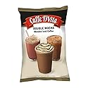 Caffe D'Vita Double Mocha Blended Ice Coffee - Mocha Frappe Mix, Blended Iced Coffee Mix, Gluten Free, No Cholesterol, No Hydrogenated Oils, No Trans