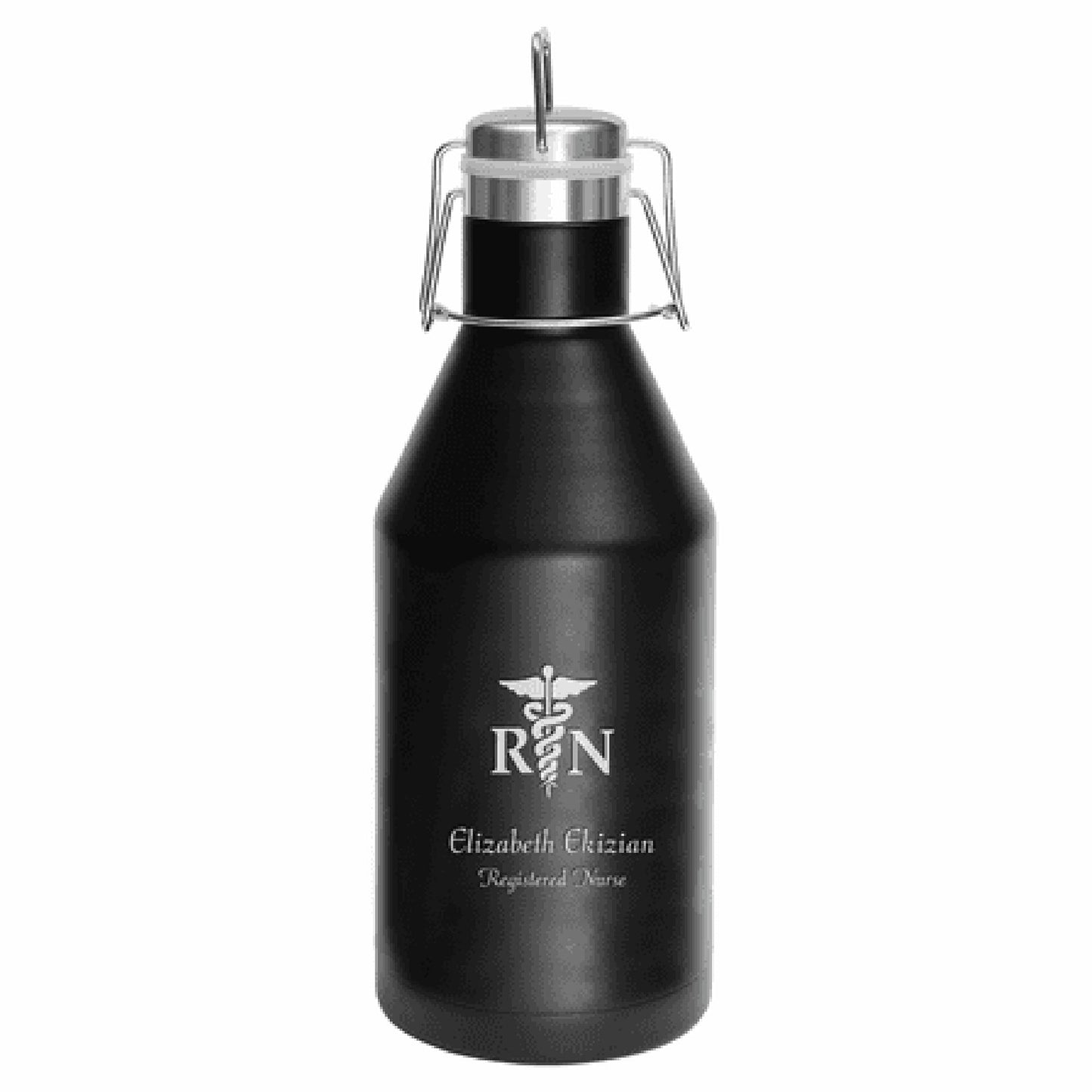 Executive Gift Shoppe | Nurse Emblem Personalized 64 Ounce Growler