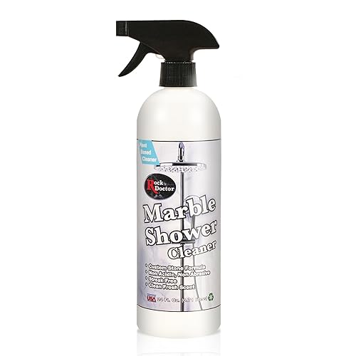 Rock Doctor Granite & Quartz Marble Shower Cleaner Spray, Shower & Tile Cleaner, Soap and Scum Remover, Works on Ceramic Tile, Hard Water Stain