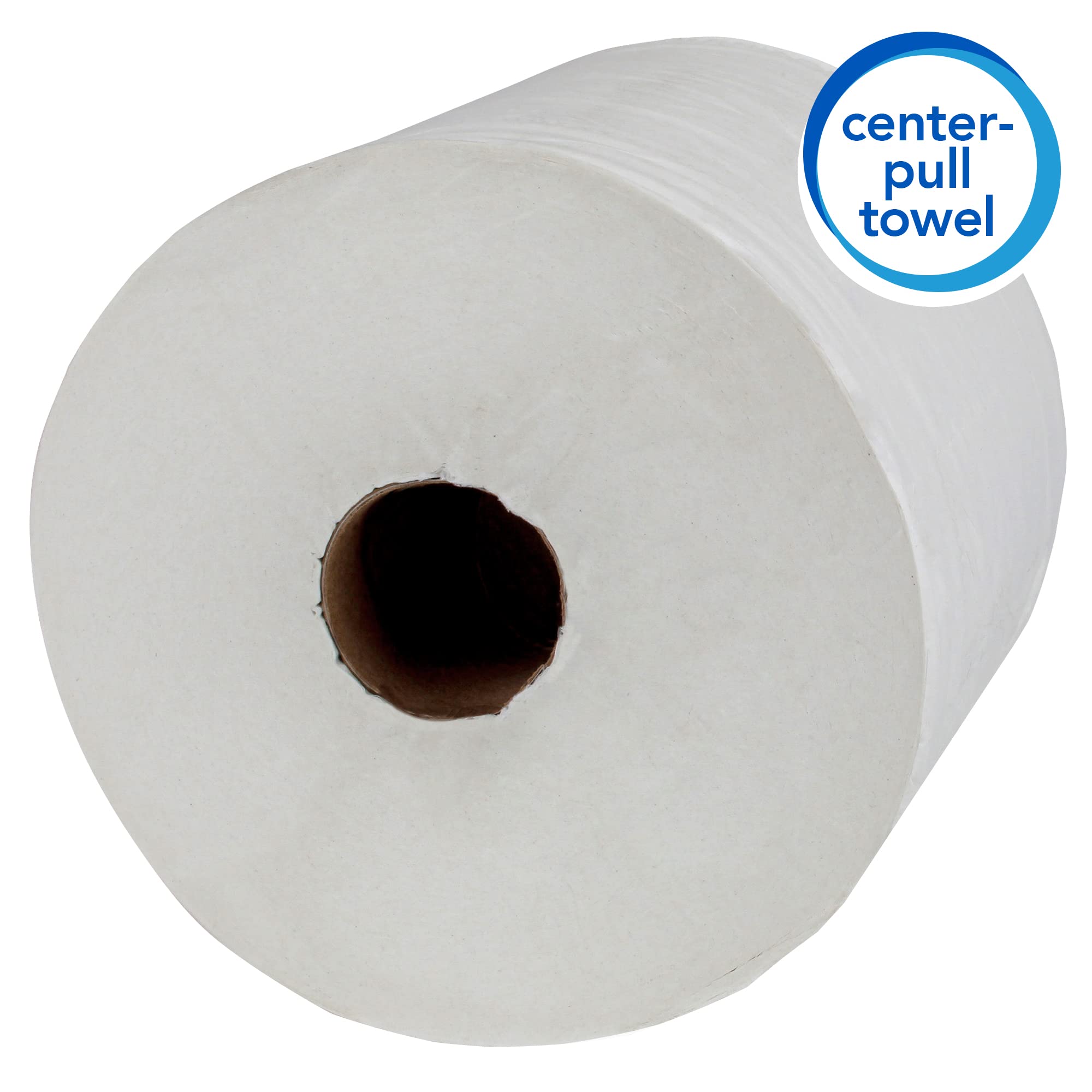 Scott Professional Essential Center-Pull Paper Towels, Bulk (01032), Fast-Drying Absorbency Pockets, White, Perforated (700 Sheets/Roll, 6 Rolls/Case