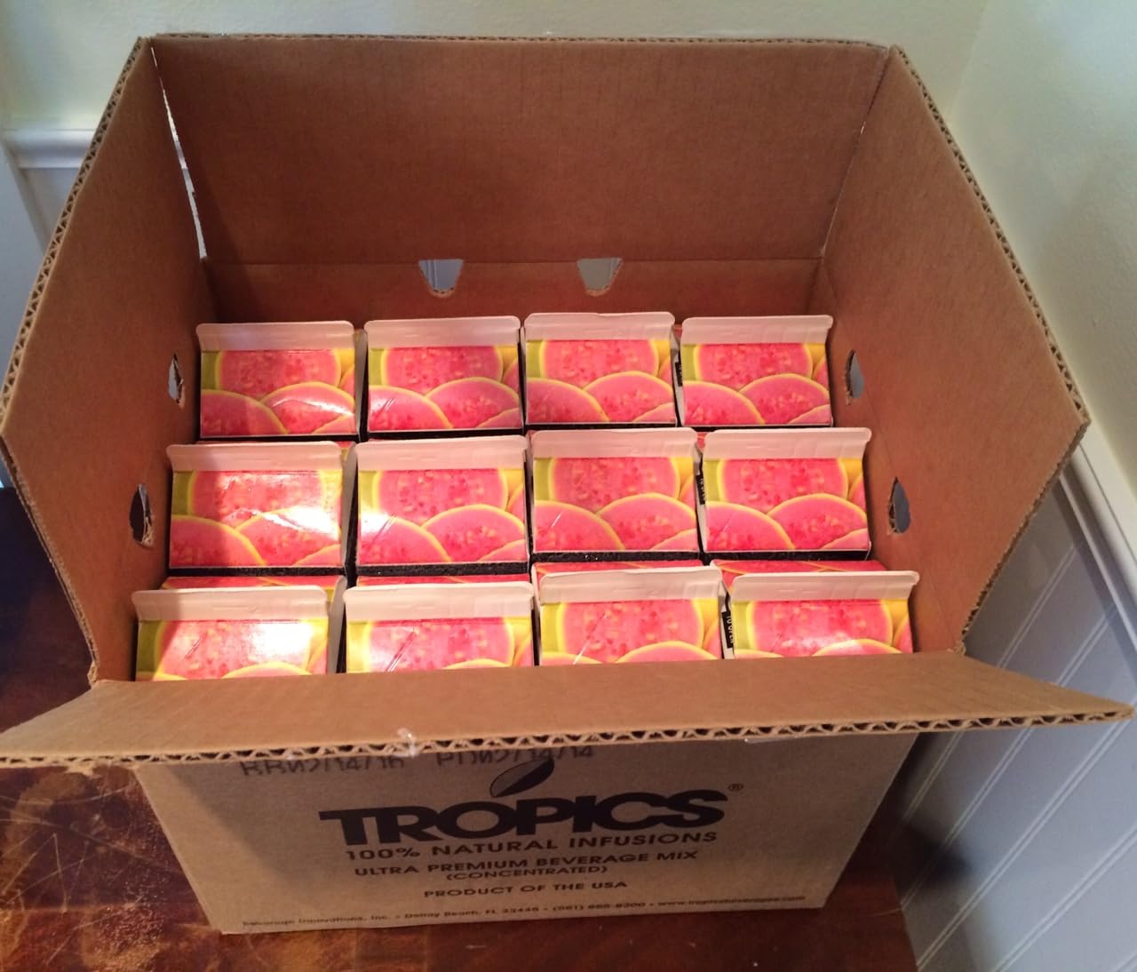 Tropics Margarita Drink Mix, 32 Ounce -- 12 per case.