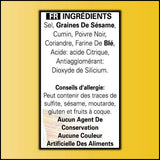 Shan Dukka Arabic Seasoning Mix 3.52 oz (100g) - All Purpose Arabic Spice Mixes for Yogurt and Salad - Suitable for Vegetarians - Airtight Bag in