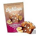 GoNanas Cinnamon Roll Banana Bread Mix, Vegan, Gluten Free Healthy Snacks. Oat Flour Bread or Muffin Mix. Women Owned, US Ingredients, Dairy Free, Nut Free, Delicious Snacks (1 Pack)