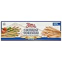 Flora Grissini Torinesi - Traditional Italian Thin Breadsticks, Oven-Baked & Lightly Crisp - Authentic Imported Snack, Perfect for Pairing