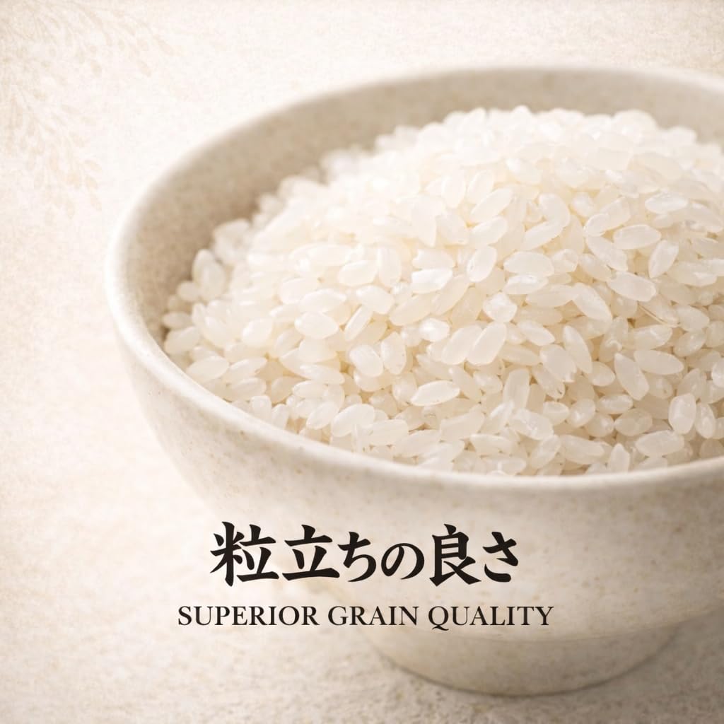Hokkaido Nanatsuboshi Japanese Short-Grain Rice (????) - Premium All-Purpose Rice with Balanced Sweetness & Firm Texture - Ideal for Sushi, Onigiri & Everyday Japanese Meals - 11 lb
