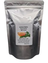 Lemon Balm - Melissa officinalis Dried Loose Leaf by Nature Tea (2 oz)