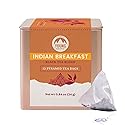 Young Mountain Tea Indian Breakfast Tea Bags, A Tribute to Indian Farmers with Organic Assam Black Tea & Organic Kumaon Black Tea Blended for a