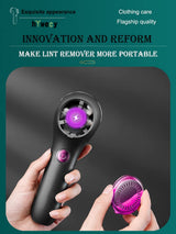 Fabric Shaver and Lint Remover - Rechargeable Fabric Remover, Sweater Shaver for Clothes and Furniture Adapter or Sweater Shaver Removing Fleece Fuzz