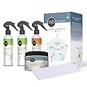 MB Stone Care Sample Kit - MB-11 Marble Etch Remover for Light to Neutral Colored Calcite Based Stone, GT-1 Green Thing, MB-24 Barrier Sealer, Finito