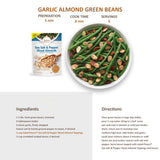 Salad Pizazz Sliced Almonds, Sea Salt Cracked Pepper, Non-GMO, All-Natural, Kosher Salad Topper, Resealable Bag, 3.25 Ounce