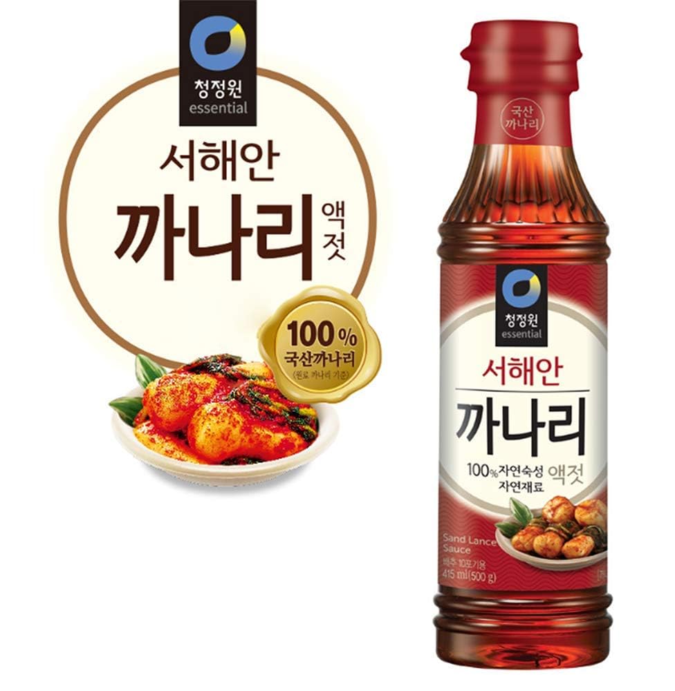 KOREA Sauce 17.6oz (Sand Lance Fish Sause)