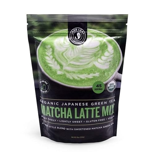 Jade Leaf Organics 2389658 3.5 oz Tea Matcha Latte Mix - Case of 88