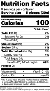 Australian Crystallized Ginger (8 oz, ZIN: 528731) - 2 Pack
