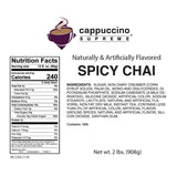 Cappuccino Supreme Spicy Chai Instant Chai Mix