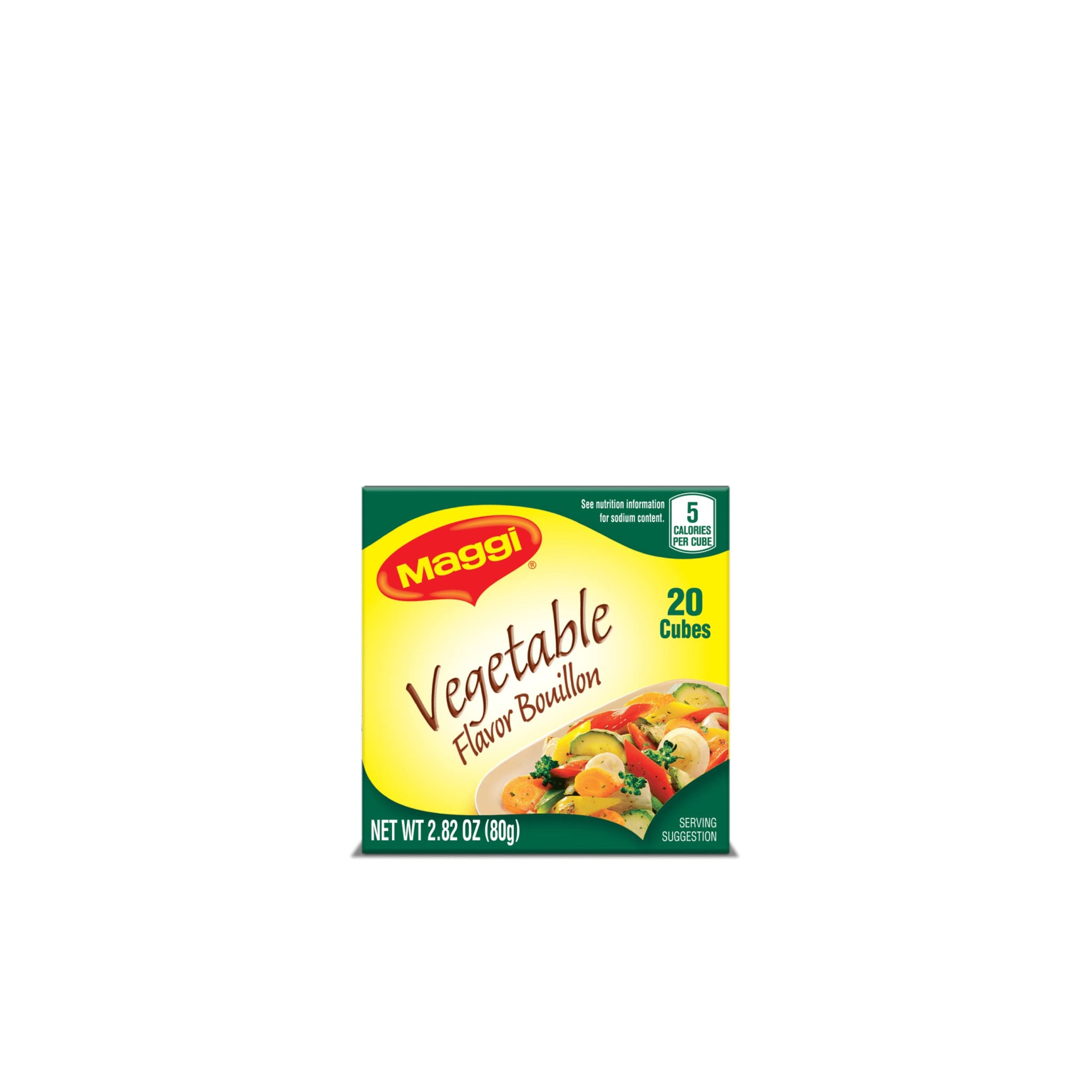 Maggi Vegetable Flavor Bouillon Cubes