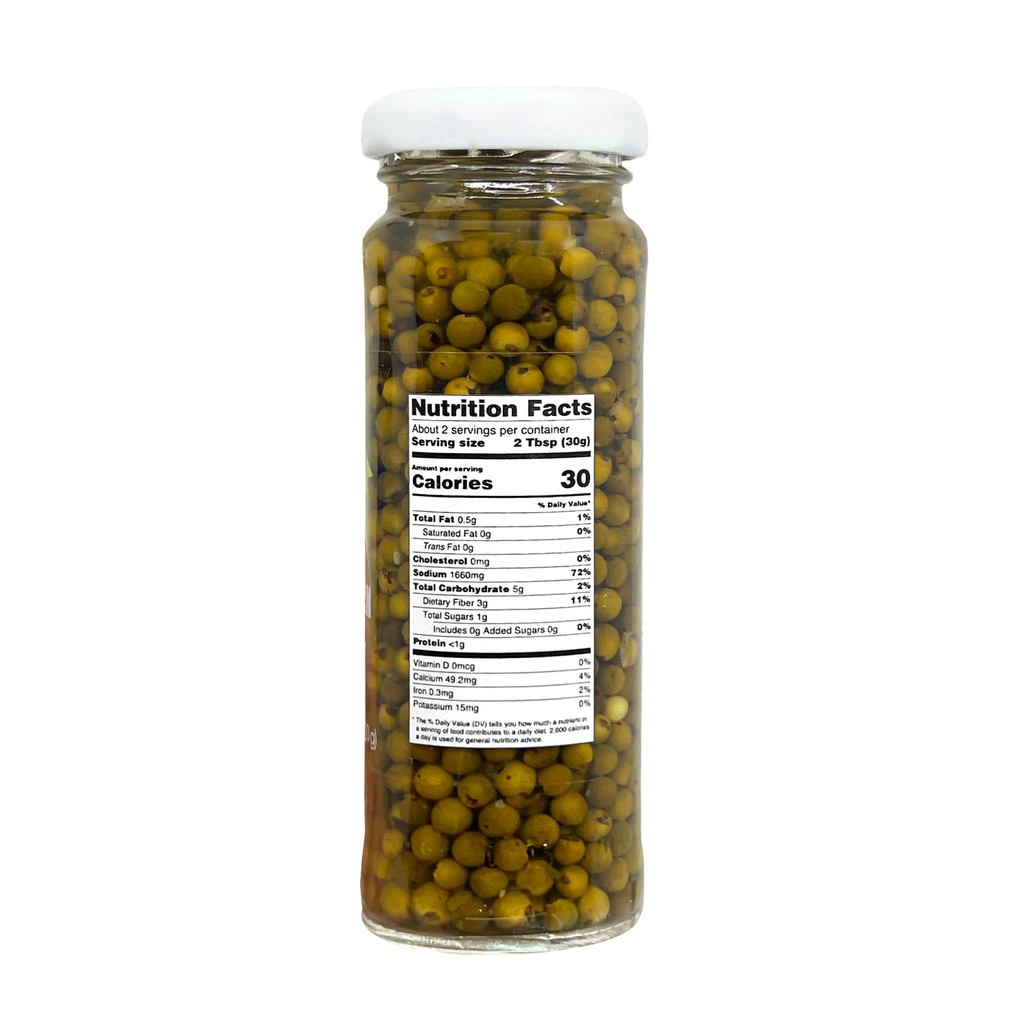 Sanniti Peppercorns in Brine | Imported from Spain | Great for Sauces, Soups, Meats and Light Dishes, 3.9 oz (Pack of 2) (Green)