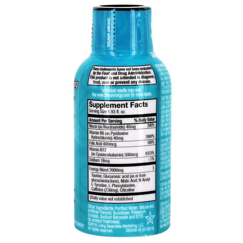 Blue Raspberry Flavor Extra Strength 5-hour ENERGY