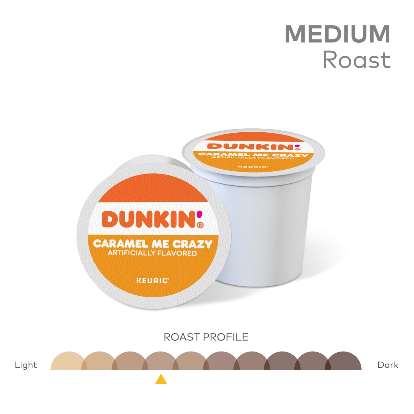 Dunkin' Bakery Series Caramel Coffee Cake Flavored Coffee, 22 Keurig K-Cup Pods