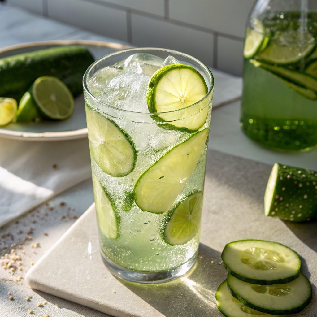 Klass Aguas Frescas, Powdered Drink Mix, 40 Singles Zero Sugar & Caffeine-Free Powder Packets, Water Drink Mix, Flavor: Cucumber Limeade - 5 Calories