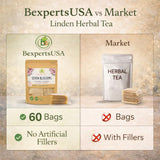 7 Siete Azahares Té (Seven Blossoms Tea) - 60 Tea Bags - 100% Natural, Vegan, Herbal - Gluten-Free, Non-GMO - by BexpertsUSA