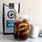 Charleston Coffee Roasters | Specialty Organic Ground Coffee | Hand Picked, Premium Slow Roast (Beach House Blend, Dark Roast) 12 Oz